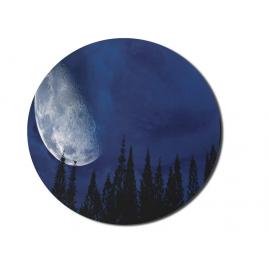 Mousepad peisaj nocturn 20 x 20 cm, creative rey®