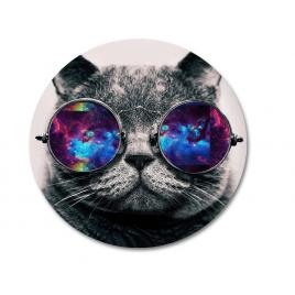 Mousepad pisica gri 20 x 20 cm, creative rey®