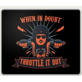 Mousepad throttle it out 22x18 cm, creative rey®