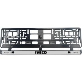 Set 2 bucati, suport numar inmatriculare iveco ii