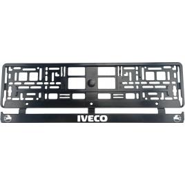 Set 2 bucati, suport numar inmatriculare iveco