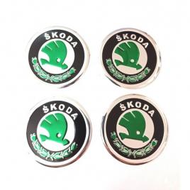 Set 4 abtibilde capace roti 60 mm