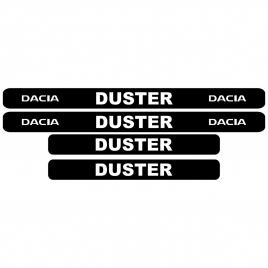 Set stickere praguri dacia duster, sticker decorativ
