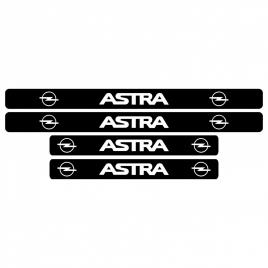 Set stickere praguri opel astra, sticker decorativ