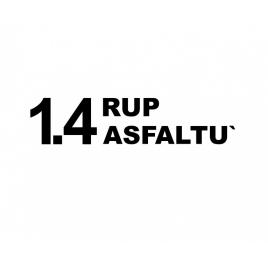 Sticker 1.4 rup asfaptu 15 cm, creative rey®
