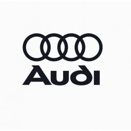 Sticker audi 15x10 cm, creative rey®