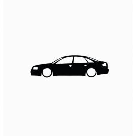 Sticker audi a4 berlina 15x4 cm, creative rey®