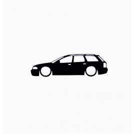 Sticker audi break 15x4.4 cm, creative rey®