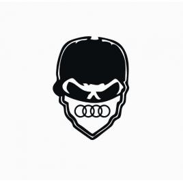 Sticker audi hooligan 15x11 cm, creative rey®