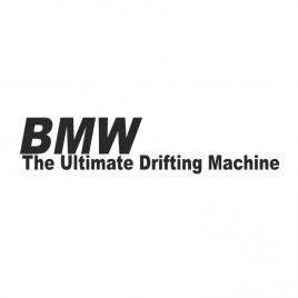 Sticker bmw ultimate drifting 20x5 cm, creative rey®