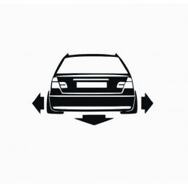 Sticker bmw break spate 15x8.9 cm, creative rey®