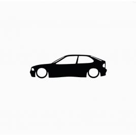 Sticker bmw compact 15x4.6 cm, creative rey®
