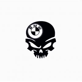 Sticker bmw craniu 15x12.1 cm, creative rey®