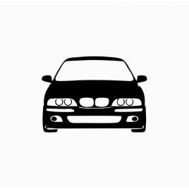 Sticker bmw e39 15x9.9 cm, creative rey®