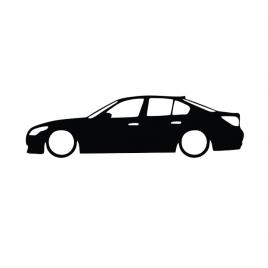 Sticker bmw e60 luneta 17x5 cm, creative rey®