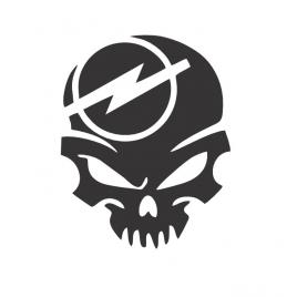 Sticker craniu opel 12x10 cm, creative rey®