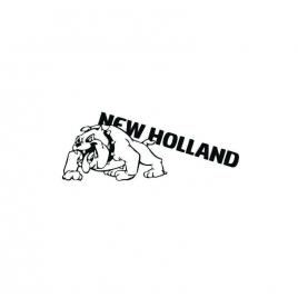 Sticker dog new holland 20x7.8 cm, creative rey®