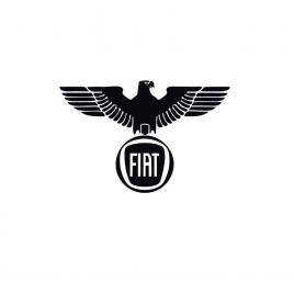 Sticker fiat vultur 15x9.8 cm, creative rey®