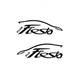 Sticker fiesta club 18x5 cm, creative rey®