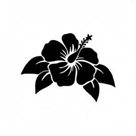 Sticker floare 15cm, creative rey®