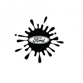 Sticker ford splash 15x4.3 cm, creative rey®