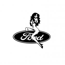 Sticker ford women 15x4.3 cm, creative rey®