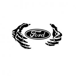 Sticker hand ford 18x8.3 cm, creative rey®