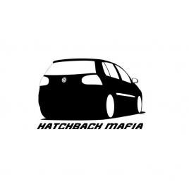 Sticker hatchback mafia golf 15x10 cm, creative rey®