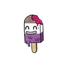 Sticker inghetata 15 cm, creative rey®