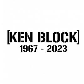 Sticker ken block 15cm, creative rey®