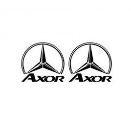 Sticker mercedes axor 20x18 cm, creative rey®