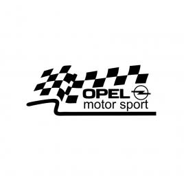 Sticker opel sport motor 20x7.8 cm, creative rey®