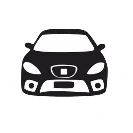 Sticker seat leon fata 13x10 cm, creative rey®