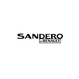 Sticker sandero by renault 20x4.1 cm, creative rey®