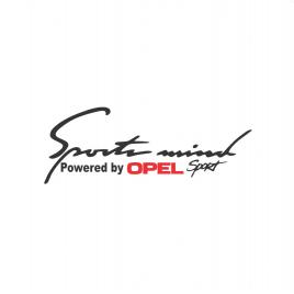 Sticker sportmind opel 22x8 cm, creative rey®