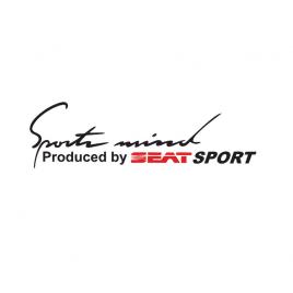 Sticker sportmind seat 22x6.4 cm, creative rey®