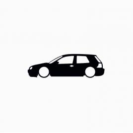 Sticker volkswagen golf 15x4.6 cm, creative rey®