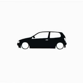 Sticker volkswagen polo 15x5.4 cm, creative rey®