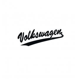 Sticker volkswagen scris 15x5.5 cm, creative rey®
