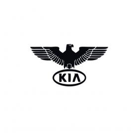 Sticker vultur kia 15x8.1 cm, creative rey®