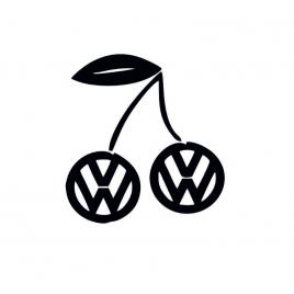 Sticker vw cirese 14x13.2 cm, creative rey®