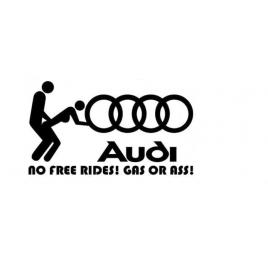 Sticker auto cu model pentru audi sticker decorativ auto, 15x9cm