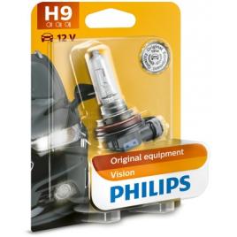 Bec far h9 pgj19-5 65w 12v vision philips