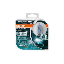 Set 2 becuri 12v h15 55/15 w cool blue intense nextgen osram