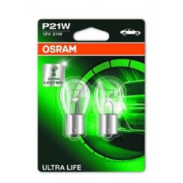 Set 2 becuri 12v p21w ultra life blister osram