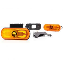 Lampa gabarit led 1598 w240, 12v-24v, pozitie portocaliu was