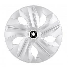 Set 4 capace roti autohelix msa® potrivite jantelor de 14 inch, pentru skoda