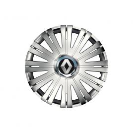 Set 4 capace roti autohelix msa® potrivite jantelor de 16 inch, pentru renault,