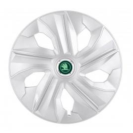 Set 4 capace roti autohelix msa® potrivite jantelor de 16 inch, pentru skoda