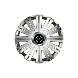 Set 4 capace roti autohelix msa® potrivite jantelor de 15 inch, pentru nissan